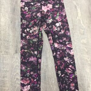 Lululemon wunder under high rise tight- full on luxtreme in floral illusion- 6